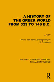 A History of the Greek World from 323 to 146 B.C. book cover