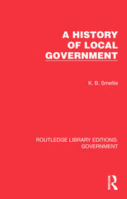 A History of Local Government book cover