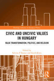Civic and Uncivic Values in Hungary: Value Transformation, Politics, and Religion book cover