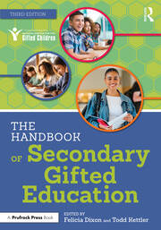 The Handbook of Secondary Gifted Education book cover