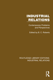 Industrial Relations: Contemporary Problems and Perspectives book cover