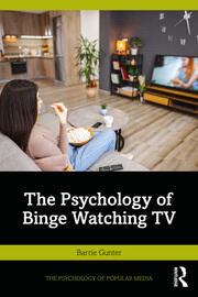 The Psychology of Binge Watching TV book cover