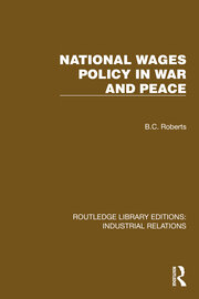 National Wages Policy in War and Peace book cover