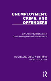 Unemployment, Crime, and Offenders book cover