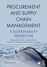 Procurement and Supply Chain Management: A Sustainability Perspective book cover