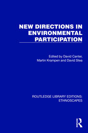 New Directions in Environmental Participation book cover