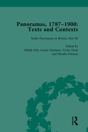 Panoramas, 1787–1900 Vol 3: Texts and Contexts book cover