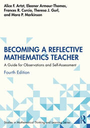 Becoming a Reflective Mathematics Teacher: A Guide for Observations and Self-Assessment book cover