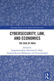 Cybersecurity, Law, and Economics: The Case of India book cover