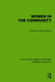 Women in the Community book cover