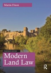 Modern Land Law book cover