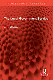 The Local Government Service book cover