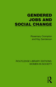 Gendered Jobs and Social Change book cover