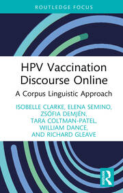HPV Vaccination Discourse Online: A Corpus Linguistic Approach book cover