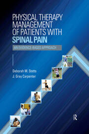 Physical Therapy Management of Patients with Spinal Pain: An Evidence-Based Approach book cover