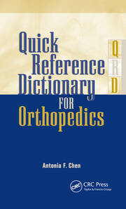 Quick Reference Dictionary for Orthopedics book cover