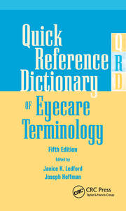 Quick Reference Dictionary of Eyecare Terminology book cover