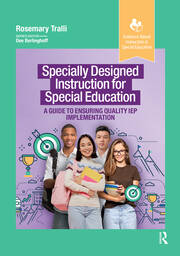 Specially Designed Instruction for Special Education: A Guide to Ensuring Quality IEP Implementation book cover