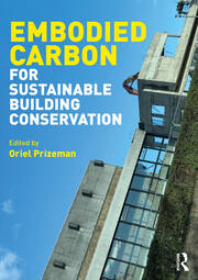 Embodied Carbon for Sustainable Building Conservation book cover