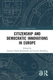 Citizenship and Democratic Innovations in Europe book cover