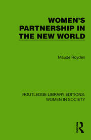 Women's Partnership in the New World book cover