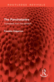 The Panchatantra: Translated from the Sanskrit book cover