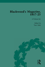 Blackwood's Magazine, 1817-25: Selections from Maga's Infancy book cover