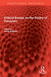 Critical Essays on the Poetry of Tennyson book cover