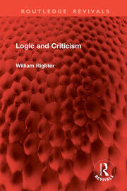 Logic and Criticism book cover
