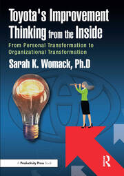 Toyota's Improvement Thinking from the Inside: From Personal Transformation to Organizational Transformation book cover