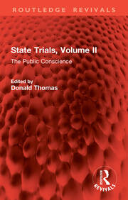 State Trials, Volume II: The Public Conscience book cover