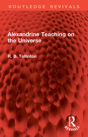 Alexandrine Teaching on the Universe book cover