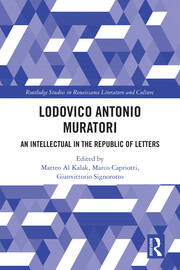 Lodovico Antonio Muratori: An Intellectual in the Republic of Letters book cover