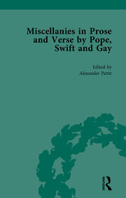 Miscellanies in Prose and Verse by Pope, Swift and Gay Vol 3 book cover