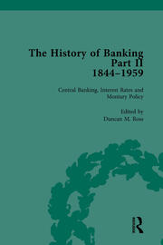 The History of Banking II, 1844-1959 Vol 10 book cover