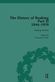 The History of Banking II, 1844-1959 Vol 4 book cover