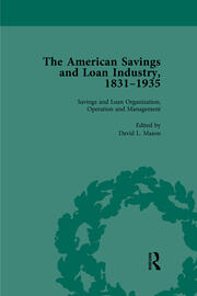 The American Savings and Loan Industry, 1831–1935 Vol 2 book cover