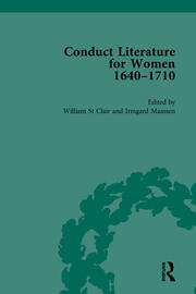 Conduct Literature for Women, Part II, 1640-1710 vol 2 book cover