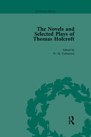 The Novels and Selected Plays of Thomas Holcroft Vol 3 book cover
