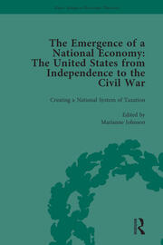 The Emergence of a National Economy Vol 2: The United States from Independence to the Civil War book cover