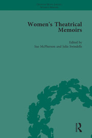 Women's Theatrical Memoirs, Part II vol 10 book cover