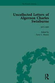 The Uncollected Letters of Algernon Charles Swinburne Vol 2 book cover
