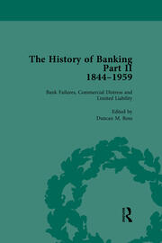 The History of Banking II, 1844-1959 Vol 3 book cover