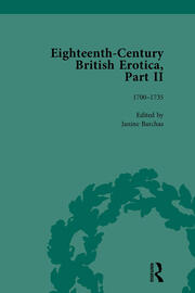 Eighteenth-Century British Erotica, Part II vol 1 book cover