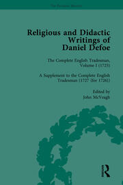 Religious and Didactic Writings of Daniel Defoe, Part II vol 7 book cover