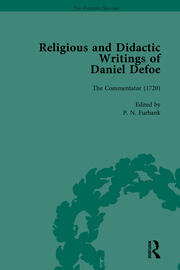 Religious and Didactic Writings of Daniel Defoe, Part II vol 9 book cover