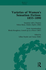 Varieties of Women's Sensation Fiction, 1855-1890 Vol 4 book cover