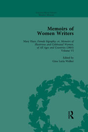 Memoirs of Women Writers, Part III vol 10 book cover