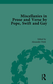 Miscellanies in Prose and Verse by Pope, Swift and Gay Vol 4 book cover