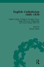 English Catholicism, 1680-1830, vol 2 book cover